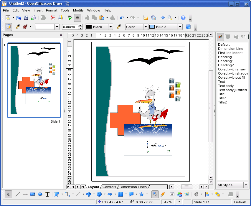 Draw screenshot