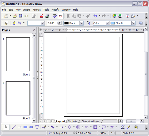 Initial Draw window