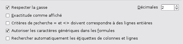 Calc Boîte de dialogue menu→Options→OpenOffice.org Calc→Calcul