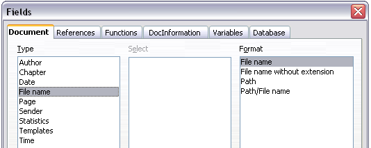 Inserting a Date Modified field